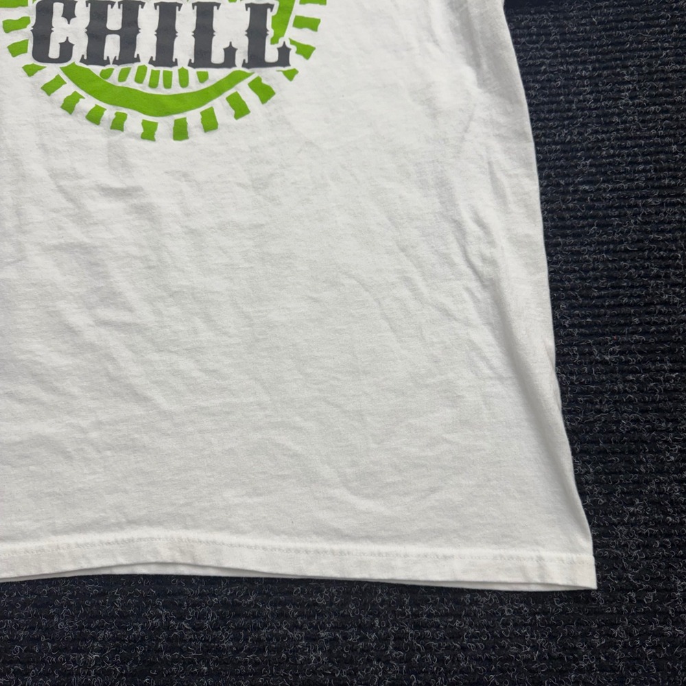 Miller Chill Beer Graphic T-Shirt White Anvil Cotton Mens XL Brewery Tee - Picture 11 of 12